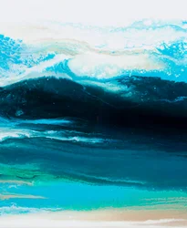Vagues océaniques abstraites