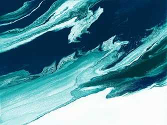 Vagues océaniques abstraites