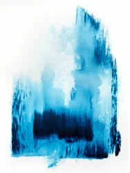 Abstraction bleu profond
