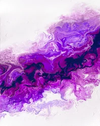 Flux violet profond