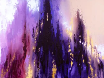 Violet foncé chatoyant