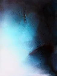 Lueur bleue éthérée