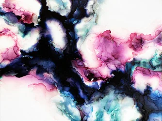 Fusion de couleurs fluides