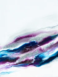 Mouvement fluide et scintillant