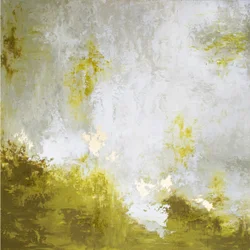 Abstrait vert doré
