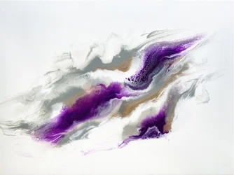 Abstrait violet tourbillonnant