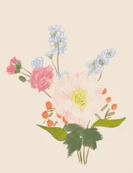 Bouquet floral délicat