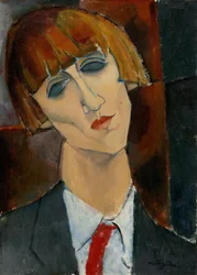 Madame Kisling, vers 1917