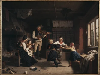 Dimanche soir dans une ferme de Dalécarlie