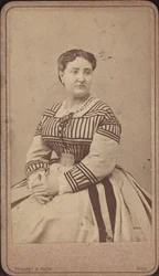 Portrait de la chanteuse d