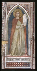 Chapelle de la Madeleine, le mur nord : 
