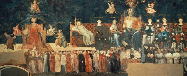 Allégorie du Bon Gouvernement (détail)