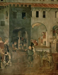 La vie en ville (fresque)