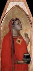 Marie-Madeleine (panneau gauche du polyptyque Vierge à l