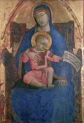Vierge et Enfant en majesté, XIVe siècle