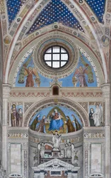 Gian Galeazzo Visconti et ses fils offrant le modèle de la Chartreuse à la Vierge Marie, 1500-1522