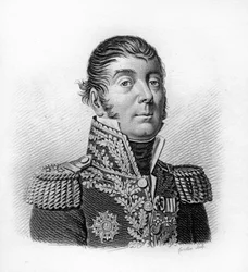 Antoine Guillaume Rampon (1759-1842) - dans "Portraits des généraux français suite aux victoires et conquêtes des Français". Gravé par Ambroise Tardieu en 1818. Collection Stella.
