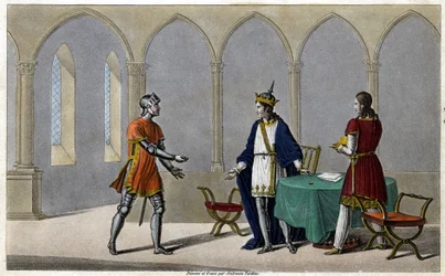 Childéric Ier, avant de quitter la France, avait pris la moitié d