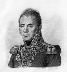 Pierre Joseph Habert (1773-1825) - dans « Portraits des généraux français suivant les victoires et conquêtes des Français ». Gravé par Ambroise Tardieu en 1818. Collection Stella.