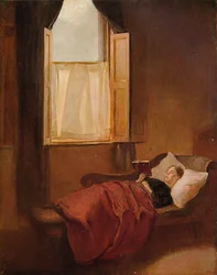 Le Convalescent, vers 1900
