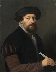 Homme avec une plume