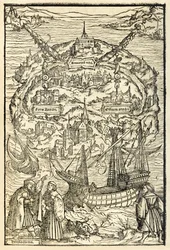 Carte de la Nouvelle Île d