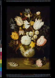Vase de fleurs, vers 1609 (huile sur cuivre)