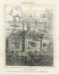 Illustration de Cham (1819-1879) dans Le Charivari