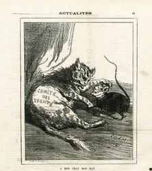 Illustration de Cham (1819-1879) dans Le Charivari