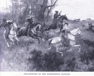 Chasse au renard au XIVe siècle, de l