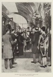La visite de la reine à la Riviera, l