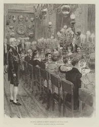 Le Mariage Royal à Berlin, Banquet au Palais Royal