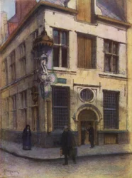 Vieilles Maisons dans la Rue de l