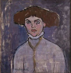 Buste de jeune femme, 1908