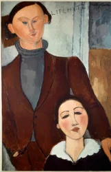 Jacques Lipchitz et sa femme