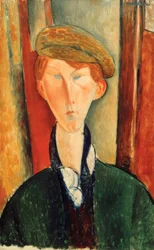 Jeune homme avec une casquette