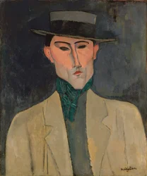 Homme avec un chapeau