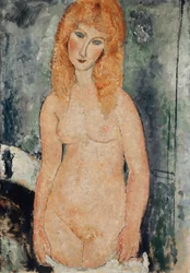 Nu debout, vers 1917-18