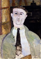 Portrait de Paul Guillaume (marchand d