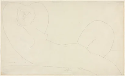 Femme nue allongée