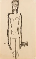 Nu debout, c.1910-1911