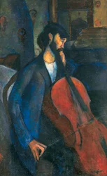 Le violoncelliste, 1909