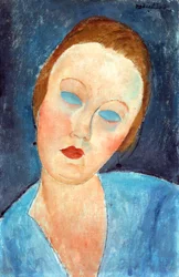 Épouse du peintre Survage, 1918