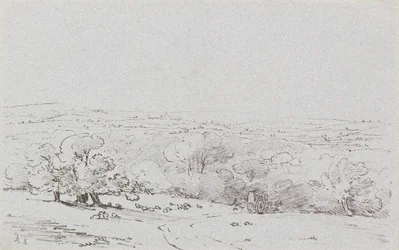 Approche en voiture de Bromley Hill, c.1803