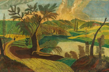 Paysage stylisé