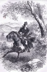 Évasion de Benedict Arnold, illustration de l