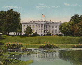 Washington DC: Maison Blanche, Façade Sud