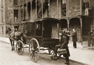 Une ambulance à l