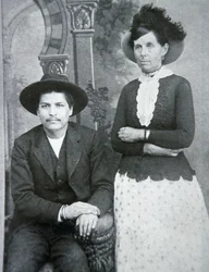 Belle Starr avec son amant 