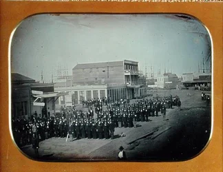 Premier régiment du brigadier général John Stoneacre Ellis en Californie